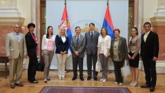 1 August 2014 The members of the Parliamentary Friendship Group with Spain and the Ambassador of the Kingdom of Spain to Serbia
